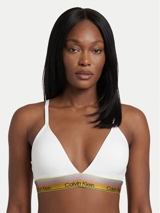 Kodas 20MAY Calvin Klein Besiūlė liemenėlė · Balta