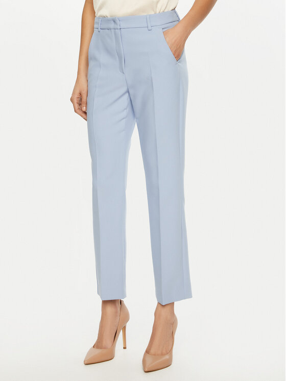 Weekend Max Mara Chinos kelnes · Žydra · Slim Fit