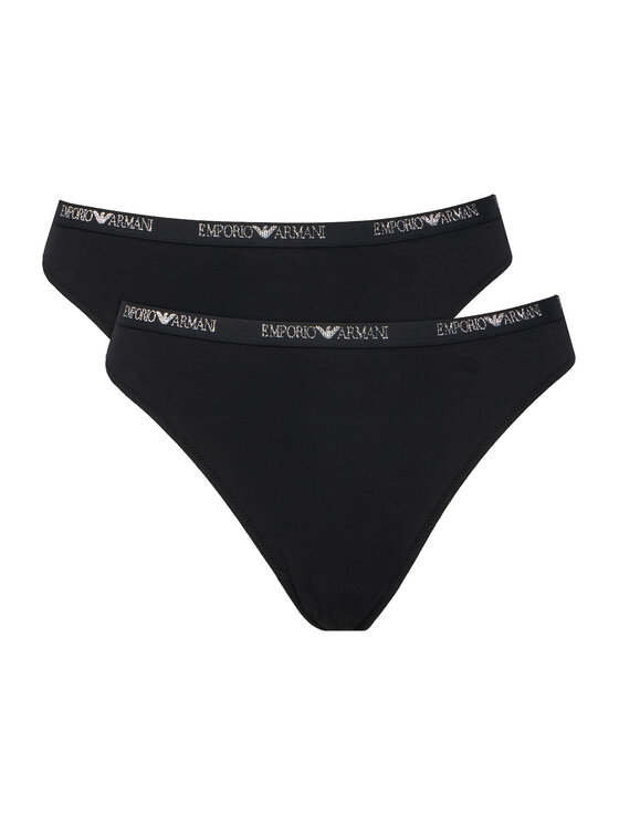 Emporio Armani Underwear Brazilinių kelnaičių komplektas · Juoda