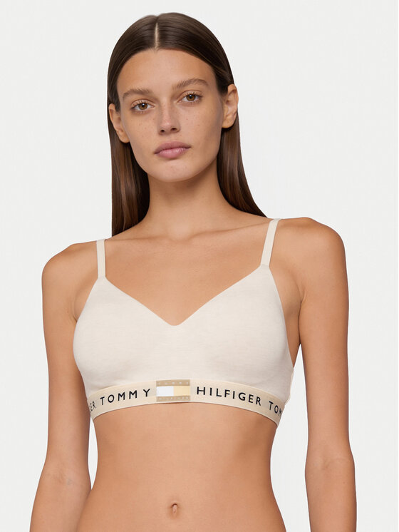 Tommy Hilfiger Braletė liemenėlė · Smėlio