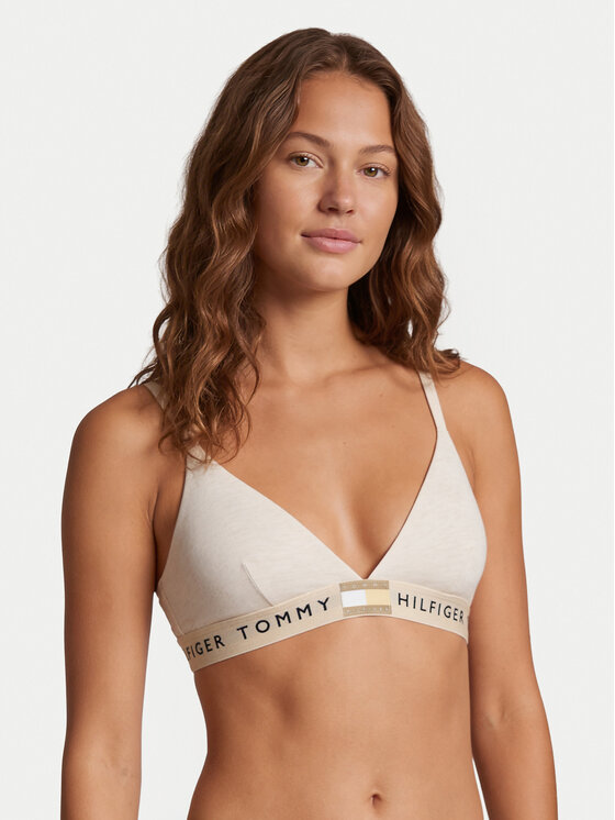 Tommy Hilfiger Braletė liemenėlė · Smėlio