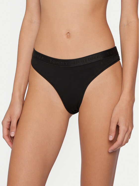 Tommy Hilfiger Siaurikės · Juoda