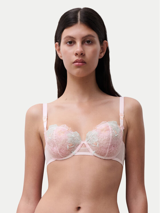 Chantelle Pusiau dengta (balcony bra) liemenėlė · Rožinė