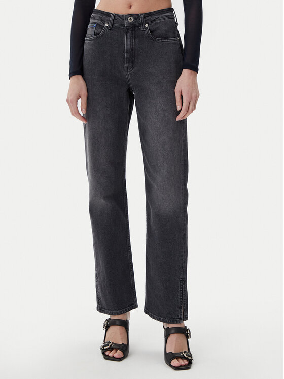 Karl Lagerfeld Jeans Džinsai · Pilka · Regular Fit