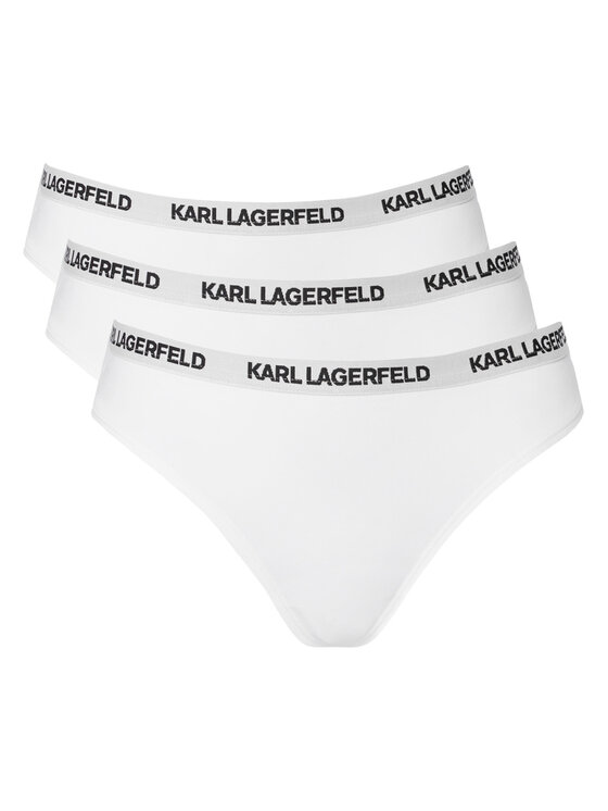 KARL LAGERFELD Stringų komplektas · Balta