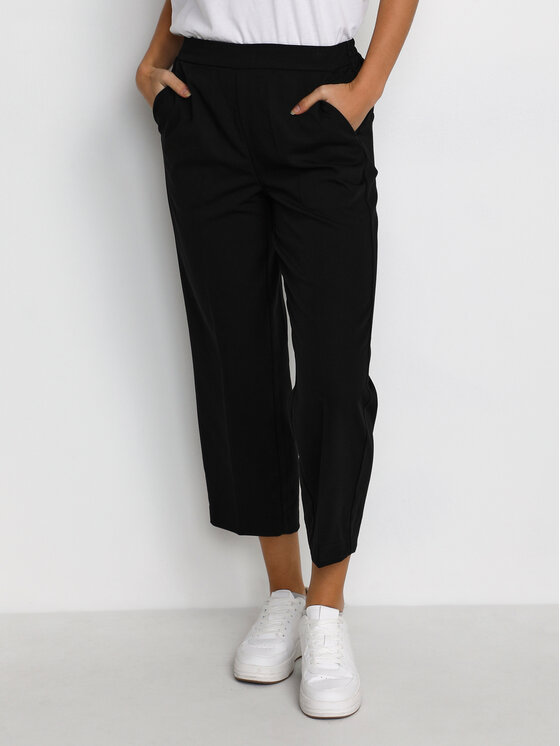 Kaffe Medžiaginės kelnės · Juoda · Relaxed Fit