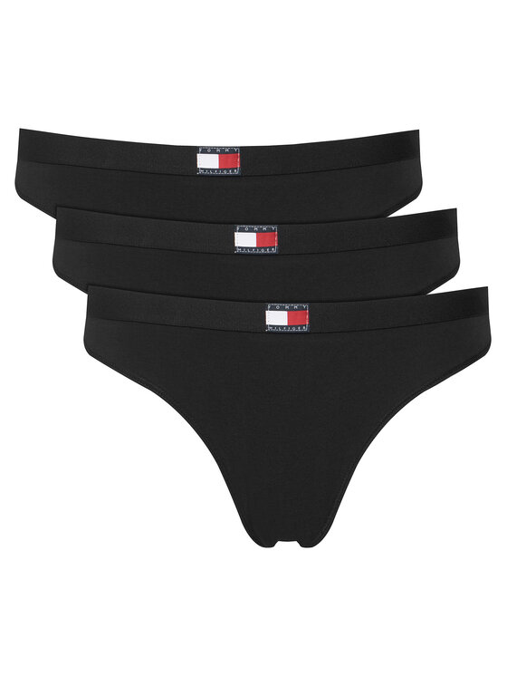 Tommy Hilfiger Stringų komplektas · Juoda