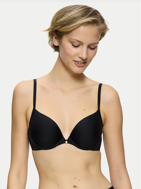 Triumph Pakelianti (push-up) liemenėlė · Juoda