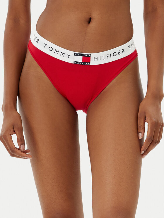 Tommy Hilfiger Klasikinės kelnaitės · Raudona