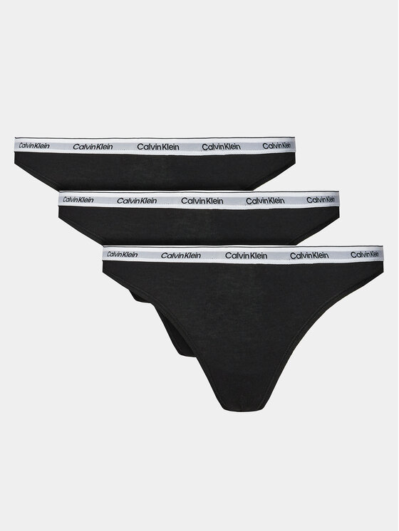 Calvin Klein Underwear Stringų komplektas · Juoda