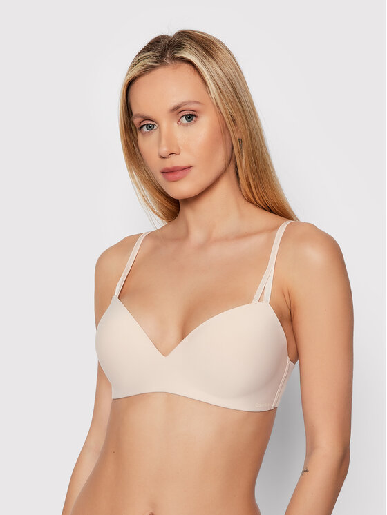 Calvin Klein Underwear Besiūlė liemenėlė · Smėlio