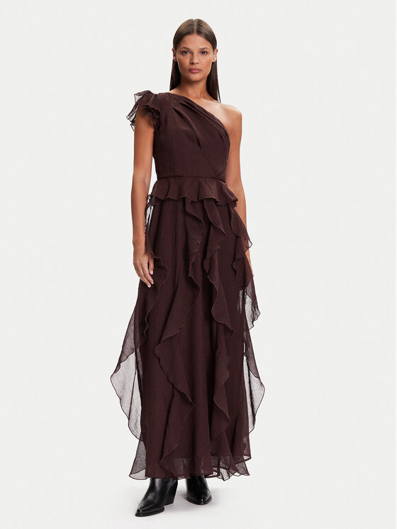 Vero Moda Kokteilinė suknelė · Ruda · Midi