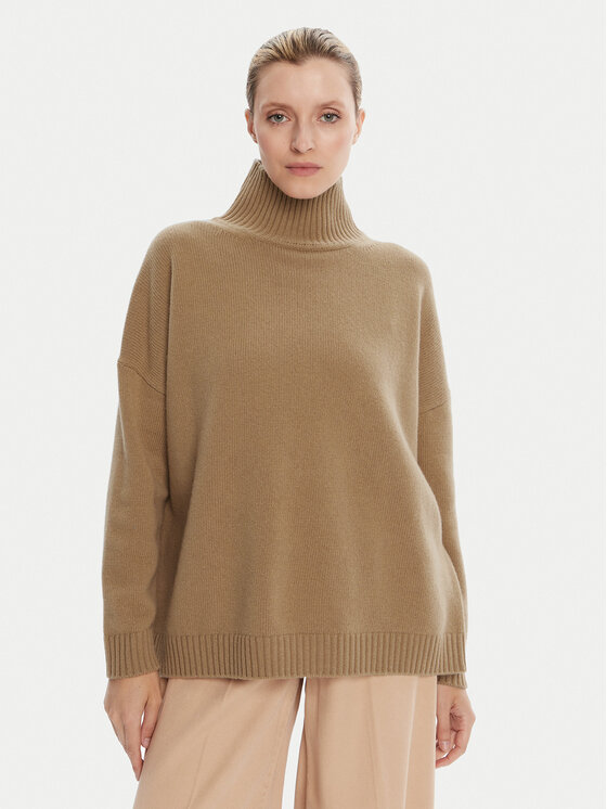 Weekend Max Mara Golfas · Smėlio · Relaxed Fit