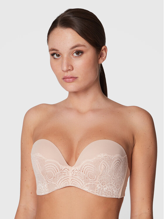 Wonderbra Bardotė liemenėlė · Smėlio