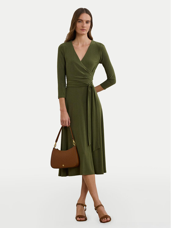 LAUREN RALPH LAUREN Kasdieninė suknelė · Chaki · Midi