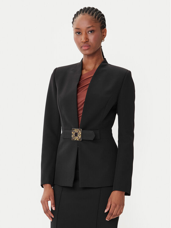 Rinascimento Švarkas · Juoda · Slim Fit
