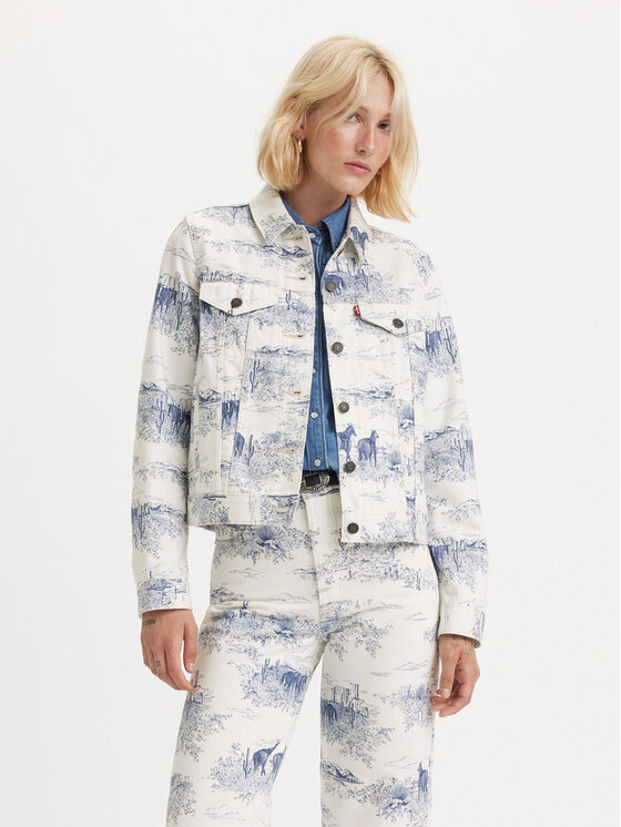 Levi's® Džinsinė striukė · Balta