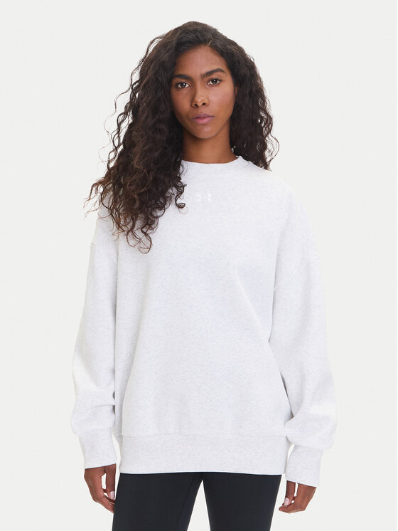 Under Armour Džemperis · Balta · Oversize