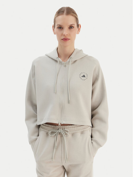 adidas by Stella McCartney Džemperis · Pilka · Relaxed Fit
