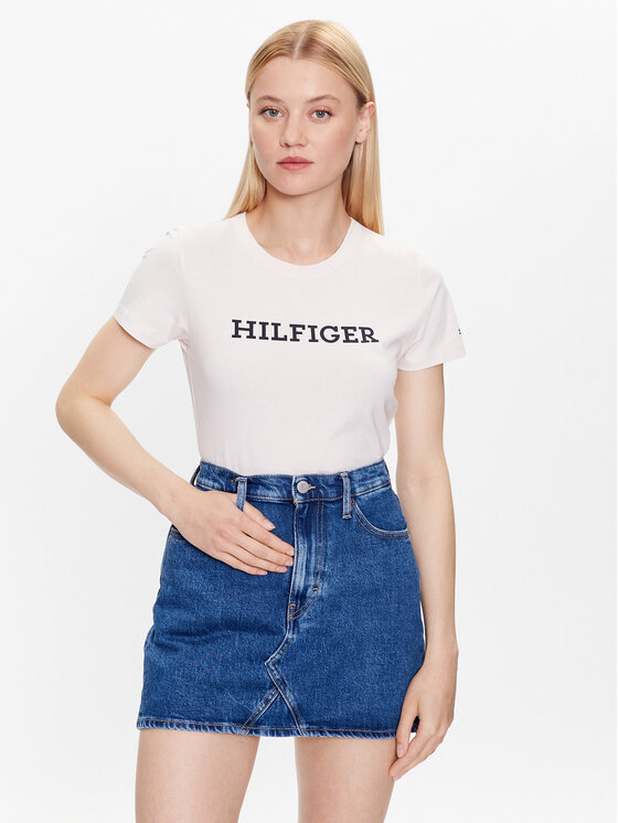 Tommy Hilfiger Marškinėliai · Écru
