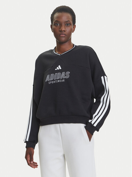 adidas Džemperis · Juoda · Relaxed Fit