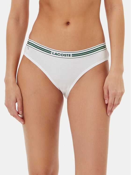 Lacoste Klasikinės kelnaitės · Balta