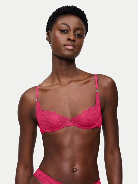 Triumph Pusiau dengta (balcony bra) liemenėlė · Rožinė