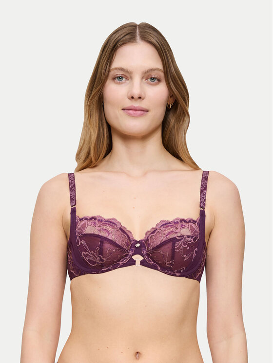 Triumph Pusiau dengta (balcony bra) liemenėlė · Violetinė