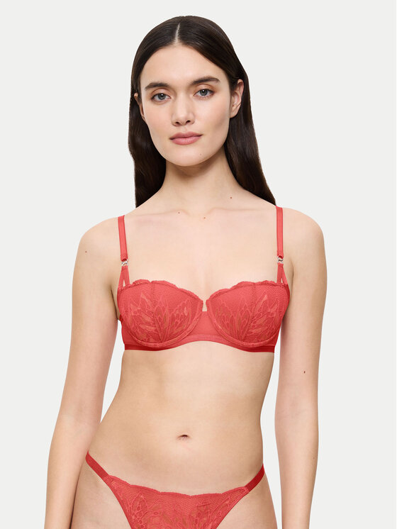 Triumph Pusiau dengta (balcony bra) liemenėlė · Koralų
