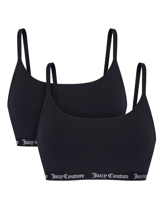 Kodas 20MAY Juicy Couture Top liemenėlių komplektas · Juoda