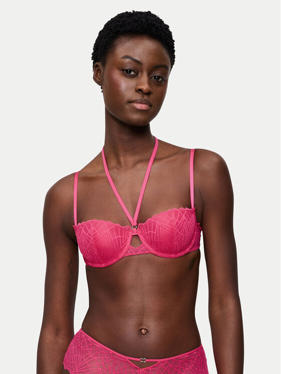 Triumph Pusiau dengta (balcony bra) liemenėlė · Rožinė