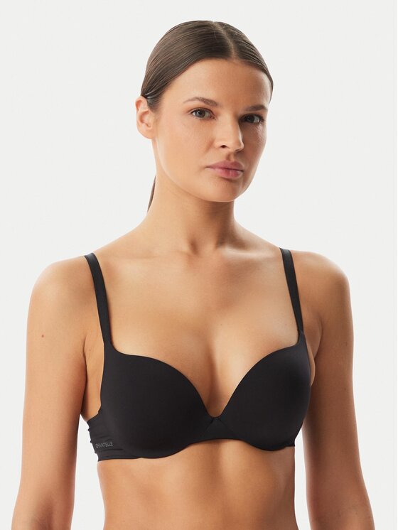Chantelle Pakelianti (push-up) liemenėlė · Juoda