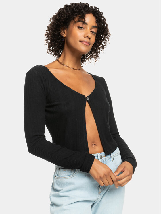 Roxy Kardiganas · Pilka · Slim Fit