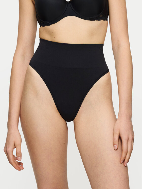 Triumph Modeliuojantis apatinis trikotažas, apatinė dalis · Juoda
