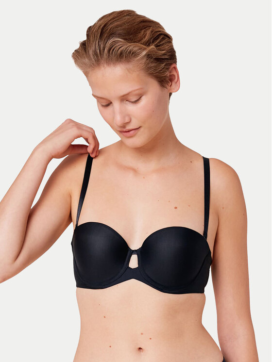 Triumph Bardotė liemenėlė · Juoda