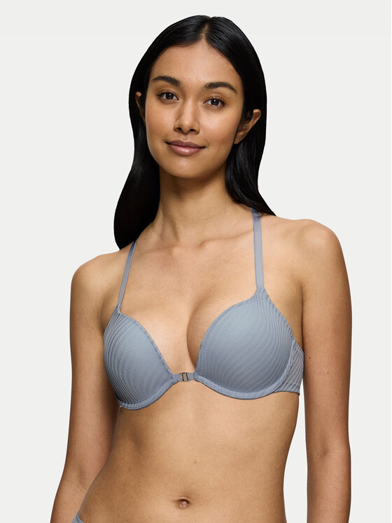 Triumph Pakelianti (push-up) liemenėlė · Mėlyna