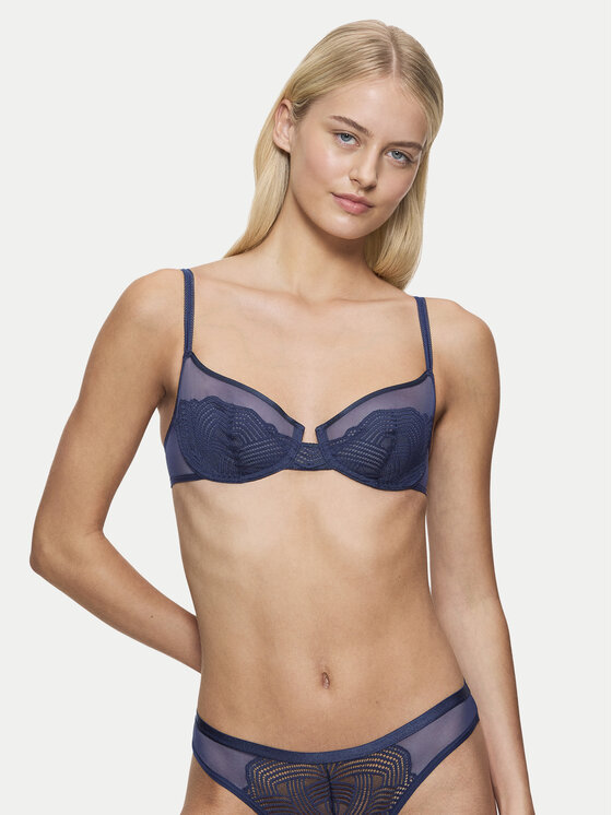 Triumph Liemenėlė su lankeliais · Tamsiai mėlyna