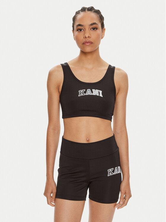 Karl Kani Sportinė liemenėlė · Juoda