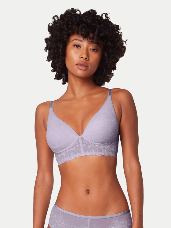 Triumph Besiūlė liemenėlė · Violetinė