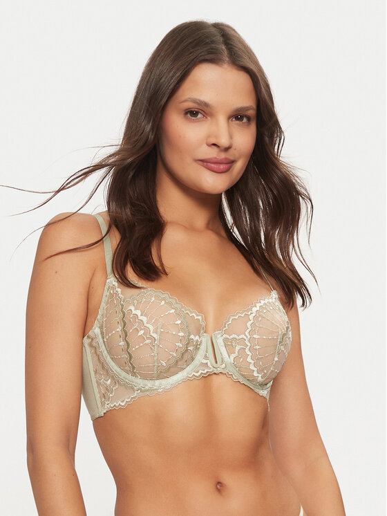 Hunkemöller Liemenėlė su lankeliais · Žalia