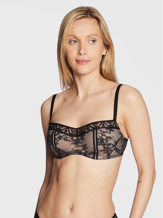 Passionata Pusiau dengta (balcony bra) liemenėlė · Juoda