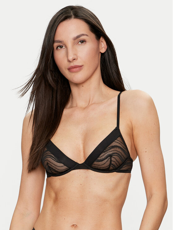 Calvin Klein Underwear Liemenėlė su lankeliais · Juoda