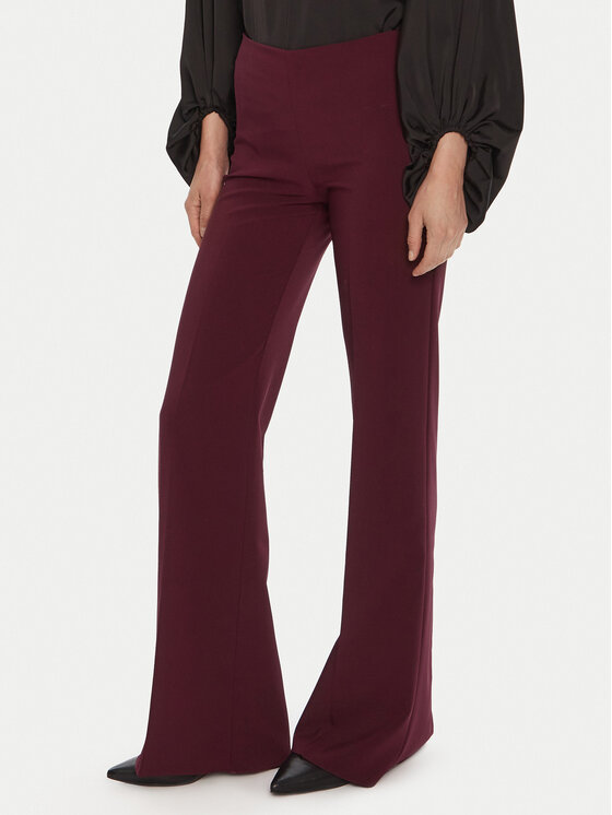 Rinascimento Palazzo kelnės · Vyšninė · Regular Fit