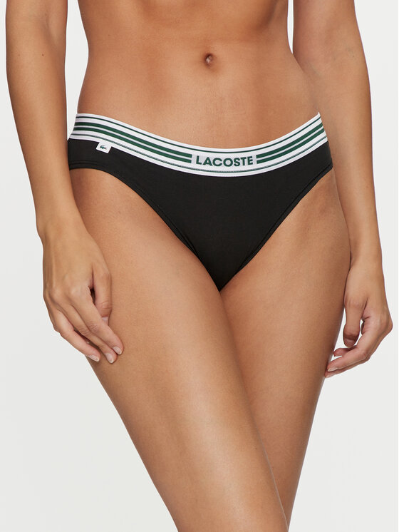 Lacoste Klasikinės kelnaitės · Juoda