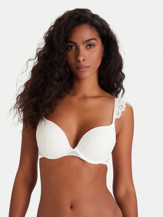 Hunkemöller Pakelianti (push-up) liemenėlė · Balta