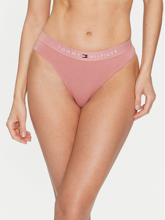 Tommy Hilfiger Klasikinės kelnaitės · Rožinė
