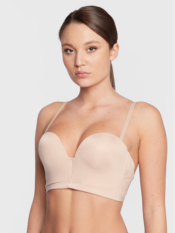 Wonderbra Pakelianti (push-up) liemenėlė · Smėlio