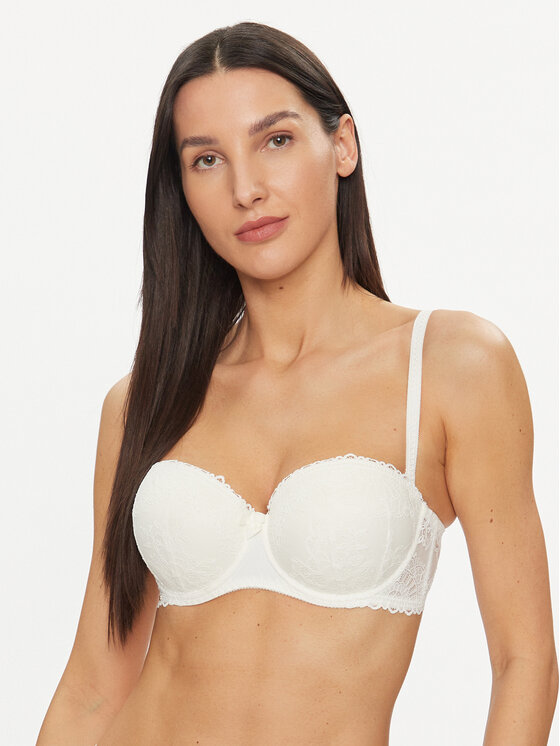 Selmark Pakelianti (push-up) liemenėlė · Balta