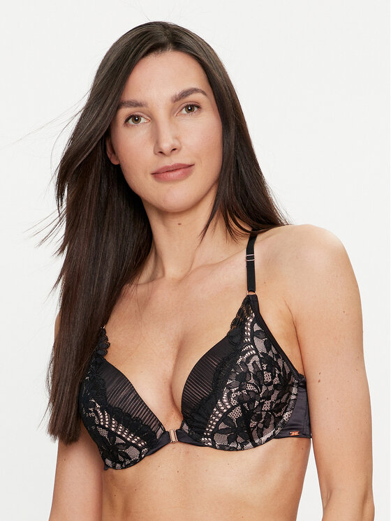 Hunkemöller Pakelianti (push-up) liemenėlė · Juoda