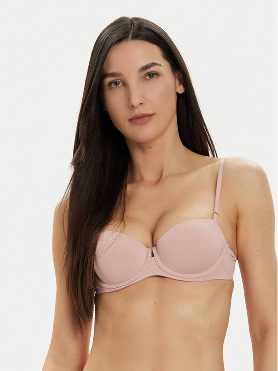 Calvin Klein Underwear Pusiau dengta (balcony bra) liemenėlė · Rožinė